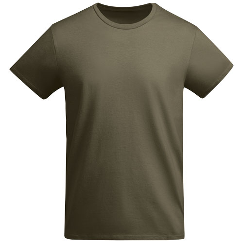 T-shirt homme promotionnel coton bio 175g Breda Roly Vert militaire